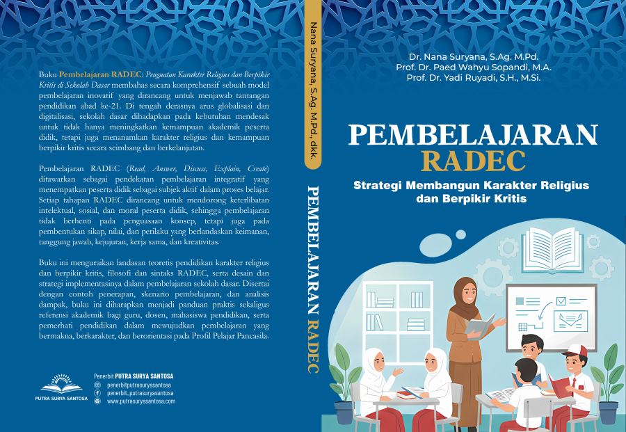 Sampul Pembelajaran RADEC - Strategi Membangun Karakter Religius dan Berpikir Kritis