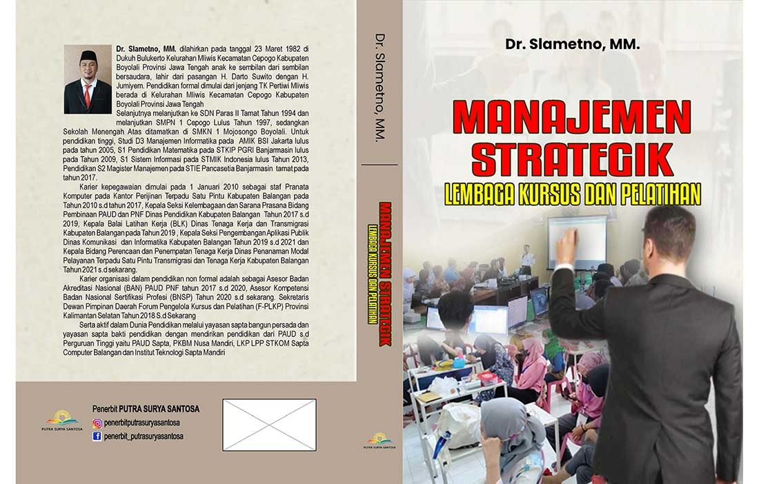 Sampul MANAJEMEN STRATEGIK LEMBAGA KURSUS DAN PELATIHAN