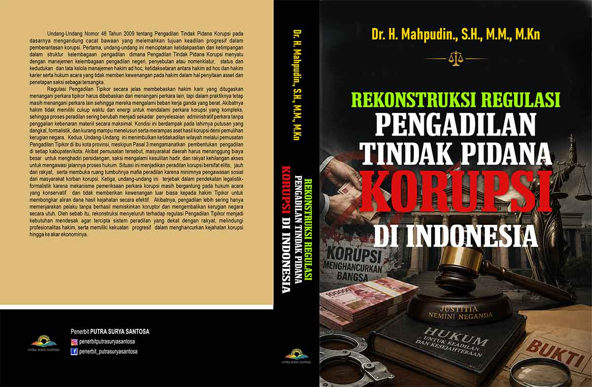 Sampul Rekonstruksi Regulasi Pengadilan Tindak Pidana Korupsi di Indonesia